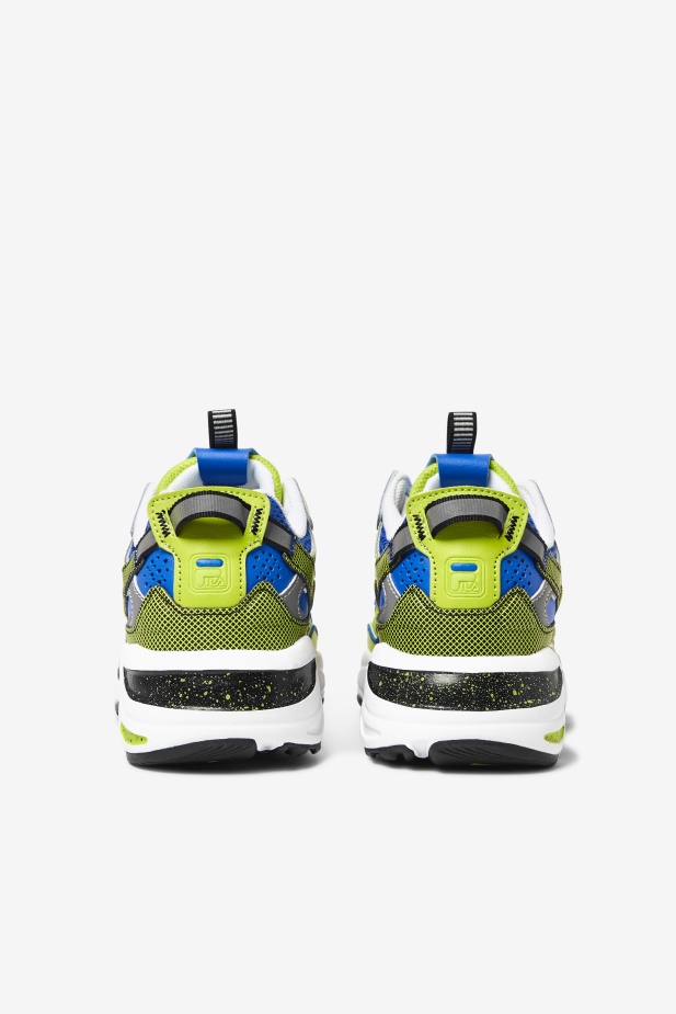 Fila Velký Dětský Ray Tracer Apex White/black/lime Punch