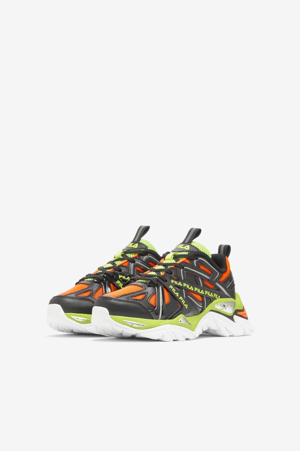 Velký Dětský Elektrove 2 Fila Black/red Orange/lime Punch