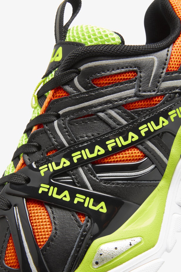 Velký Dětský Elektrove 2 Fila Black/red Orange/lime Punch