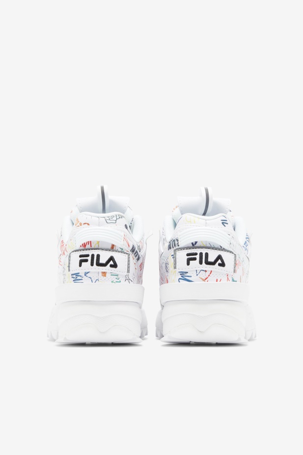 Malý Dětský Disruptor 2 Exp. černá/bílá/multi Fila