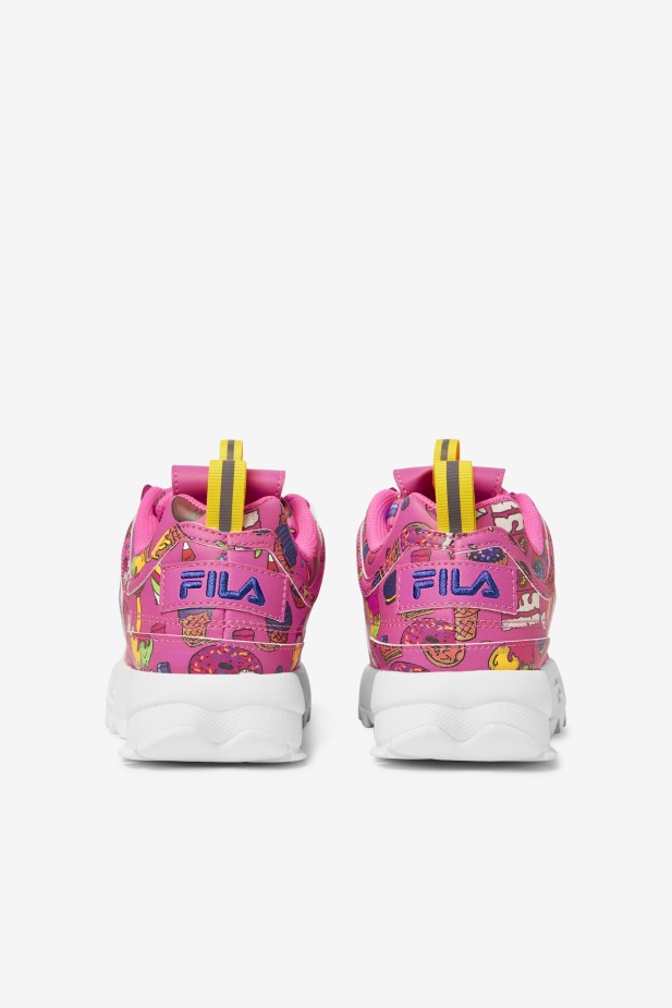 Velký Dětský Disruptor 2 Prémiová Cukrová švestková/fialová/citronová Fila