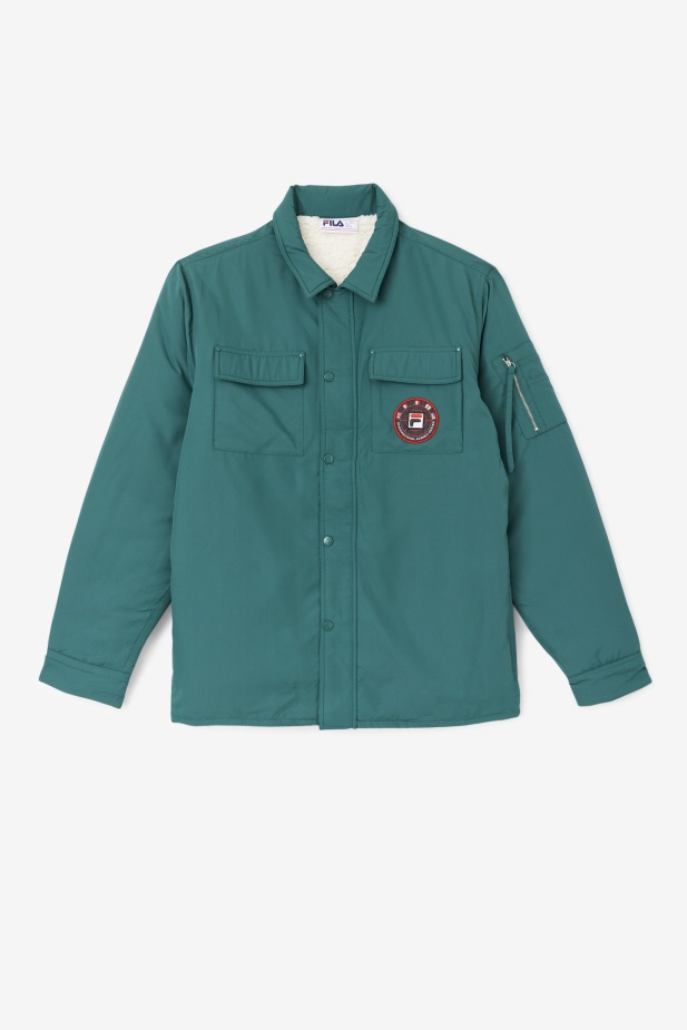 Fila Nile Shacket Junebug/bílá