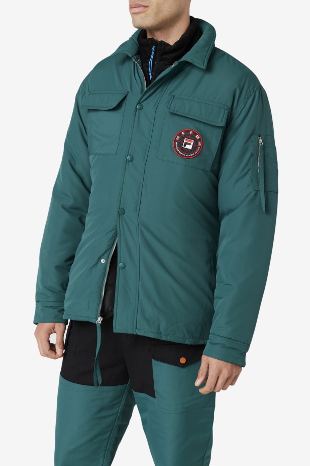 Fila Nile Shacket Junebug/bílá