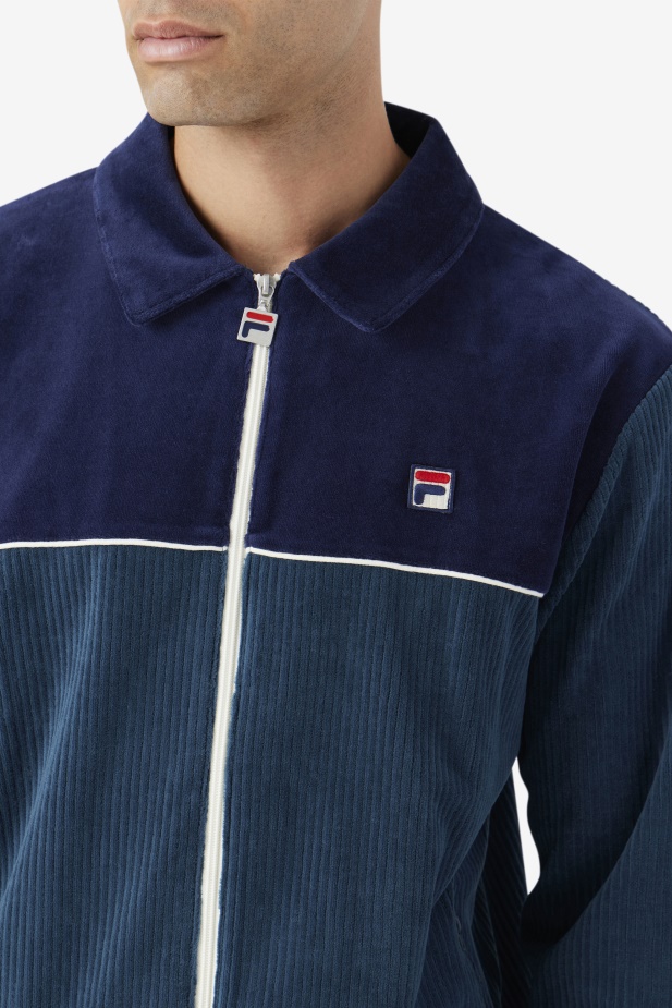 Teal/navy/egret Gerard Sametový Svazek Drát