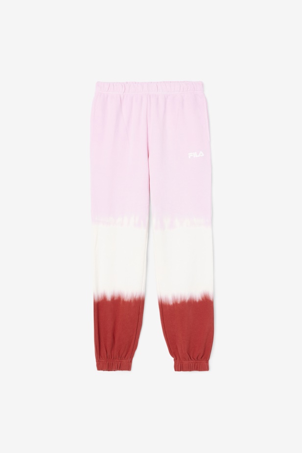Pirueta Fila/bílá/země červená Raleigh Kravata Dye Jogger