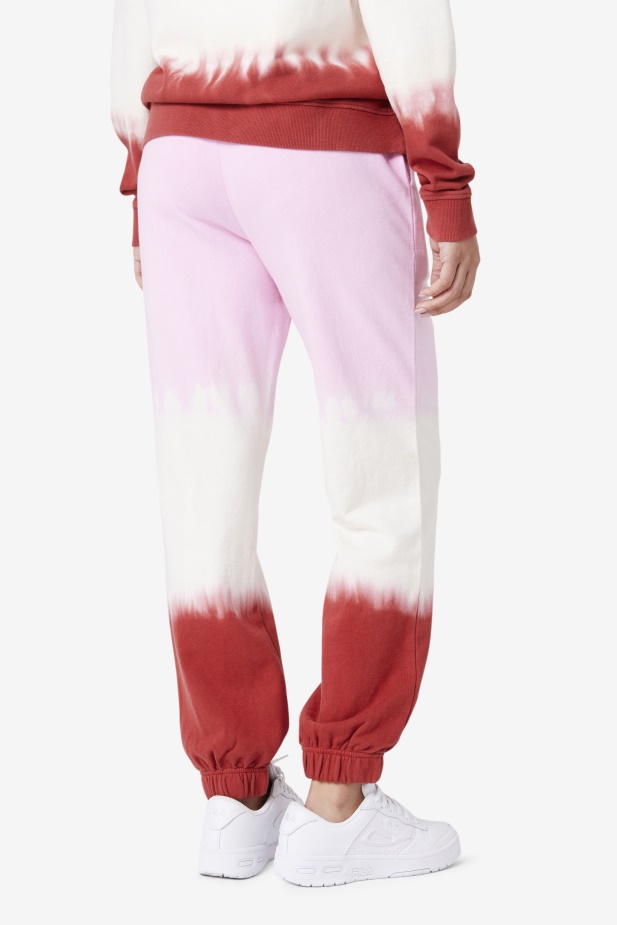 Pirueta Fila/bílá/země červená Raleigh Kravata Dye Jogger
