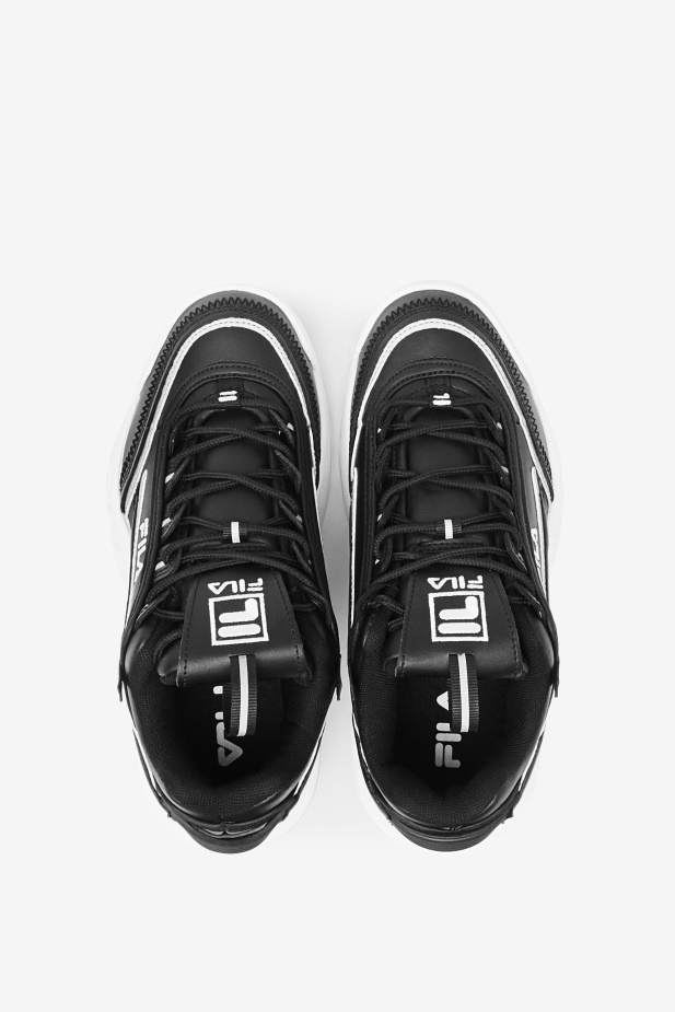 černobílý Velký Dětský Disruptor 2 Exp Fila