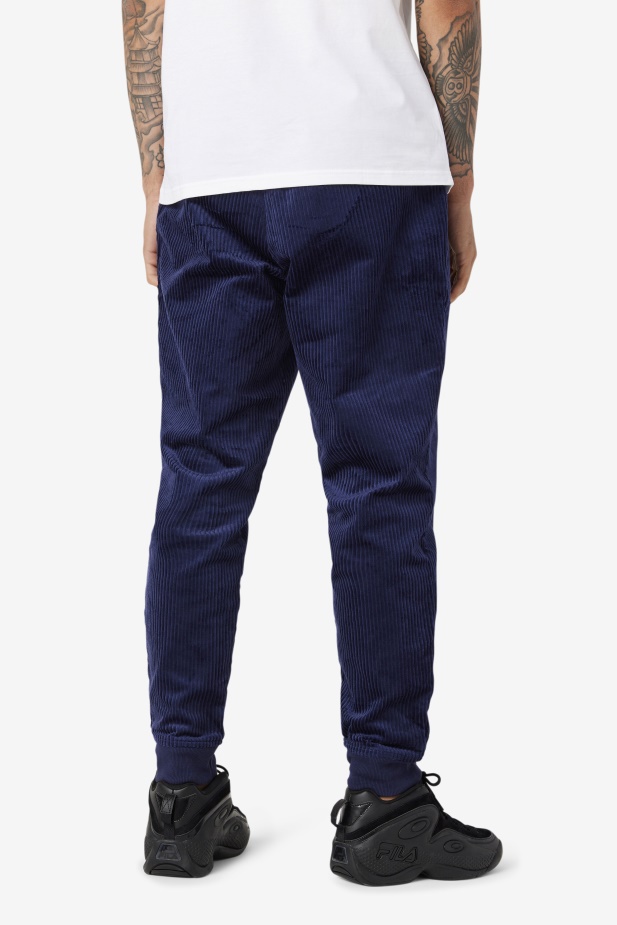 Fila Unnat Cord Joggers Peacoat