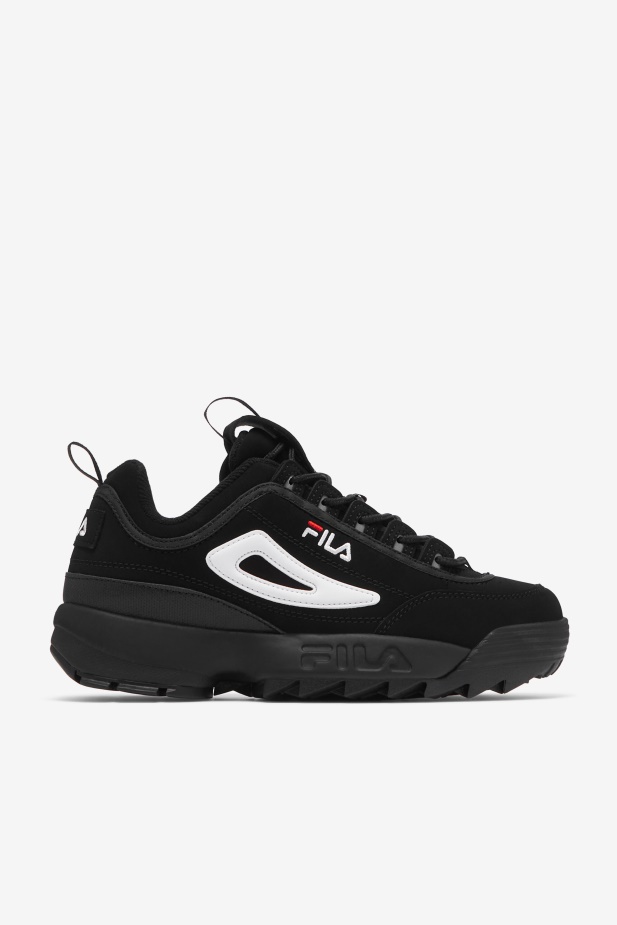 Dětský Disruptor 2 černá/bílá/červená Fila