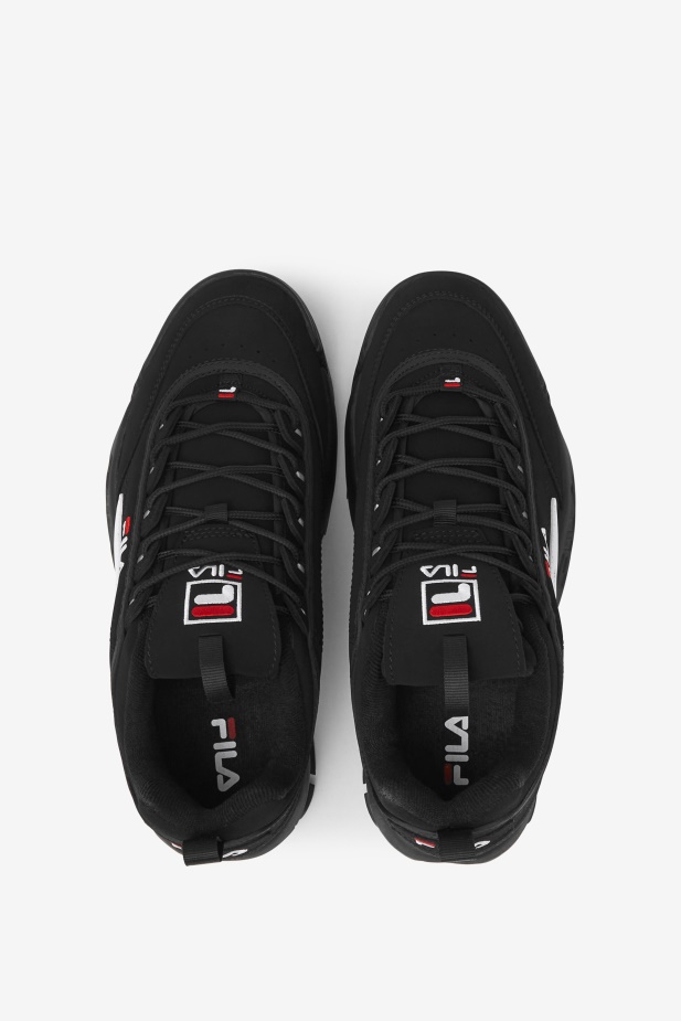 Dětský Disruptor 2 černá/bílá/červená Fila