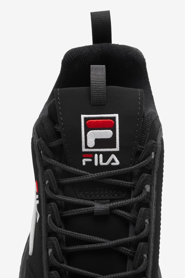 Dětský Disruptor 2 černá/bílá/červená Fila