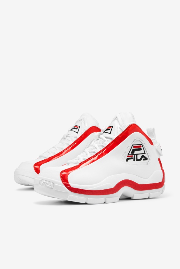 Fila Pánská Grant Hill 2 Bílá/červená/černá