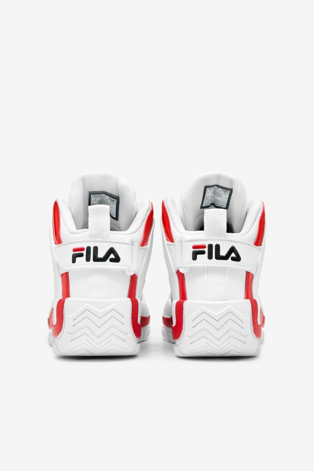Fila Pánská Grant Hill 2 Bílá/červená/černá