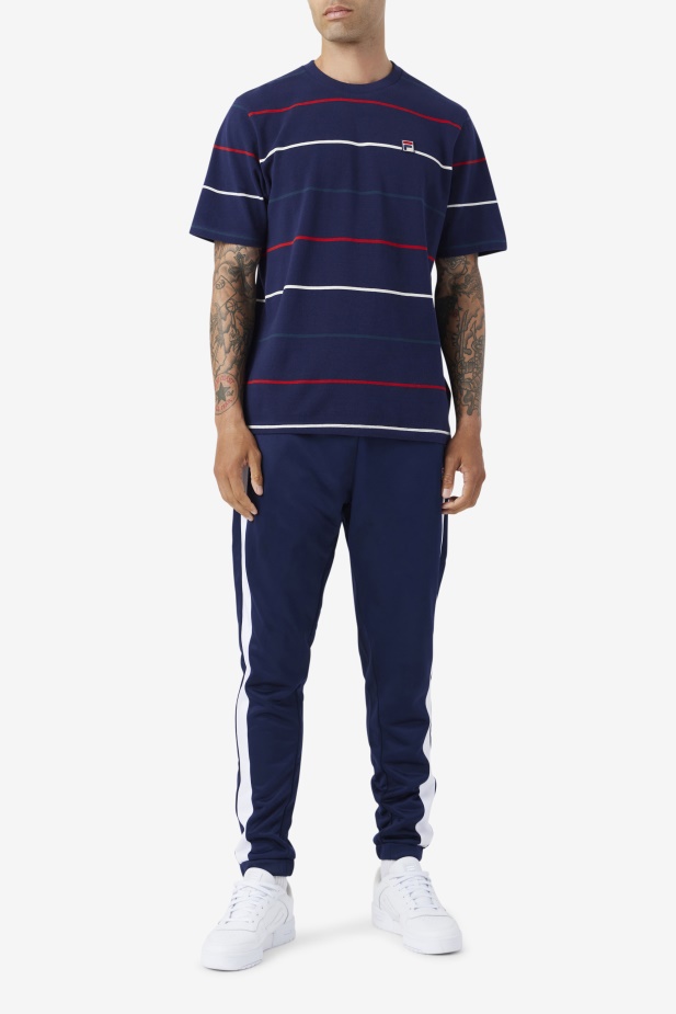 Thiago Crew Fila Navy/teal/red