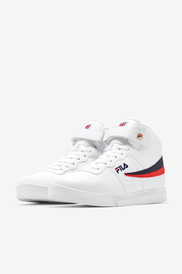 Fila Pánská Vulc 13 Bílá/námořnická/červená