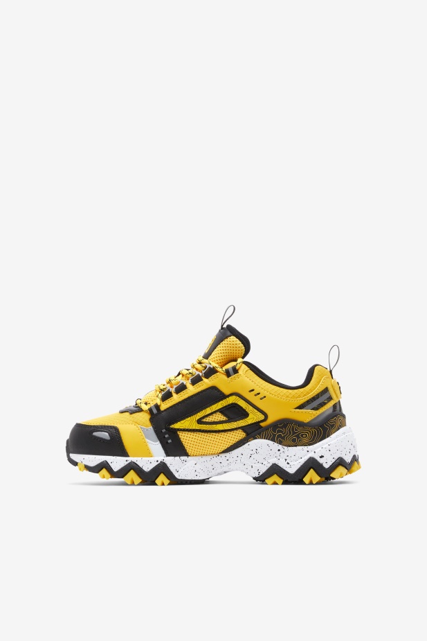 Fila Citronová/černá/bílá Velký Dětský Dubmont Tr