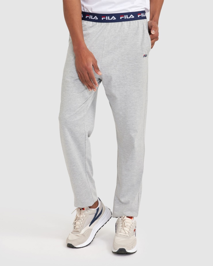 Pánské Basic Kalhoty Fila Silver Marle