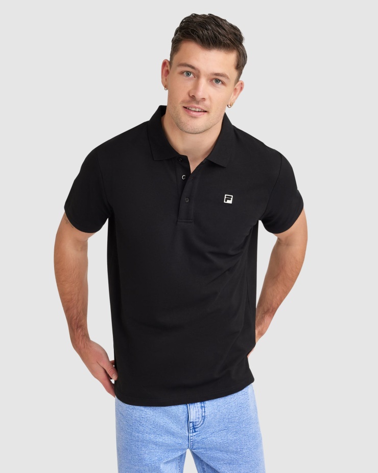 černá Fila Pánské Blake Polo
