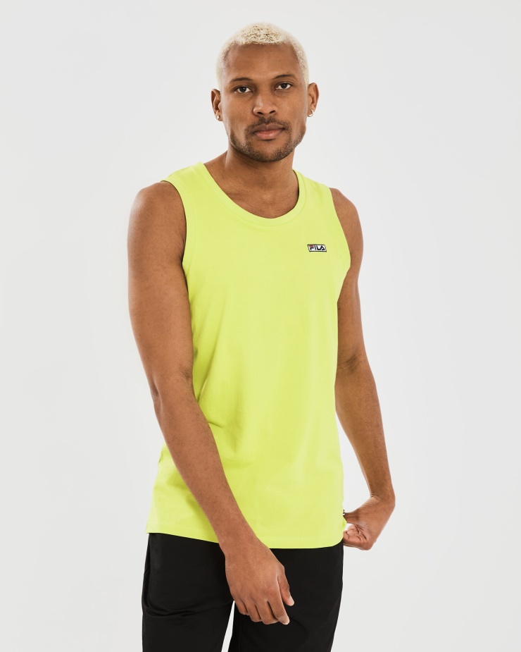 Pánský Tank Cian Citrus Green Fila