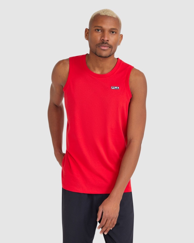Fila Pánský Cian Tank červený