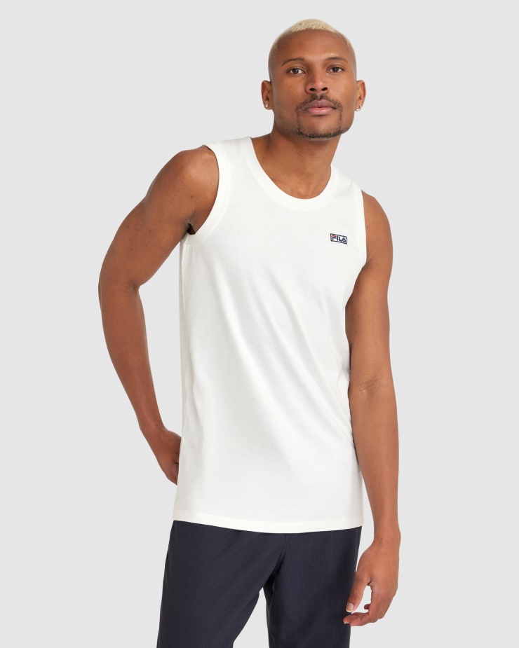 Pánské Cian Tank Fila Bílá