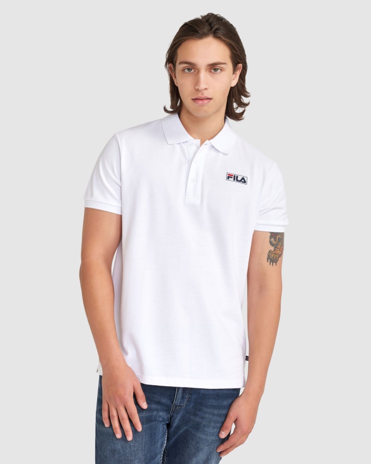 Pánské Asher Polo Bílé Fila