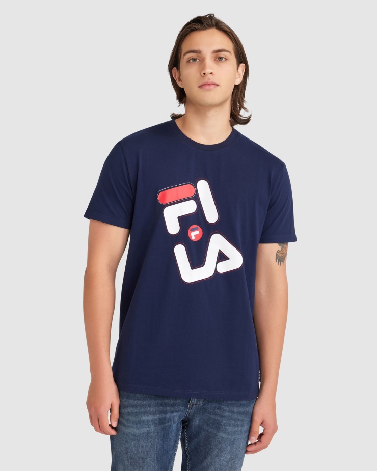 Pánské Triko Kile New Navy Fila