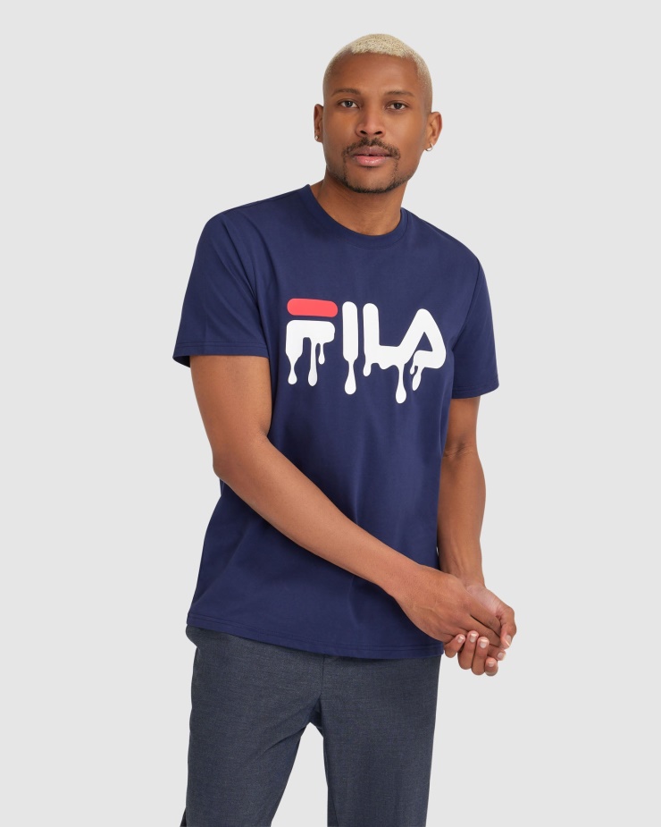 Pánské Tričko Matthew Fila New Navy