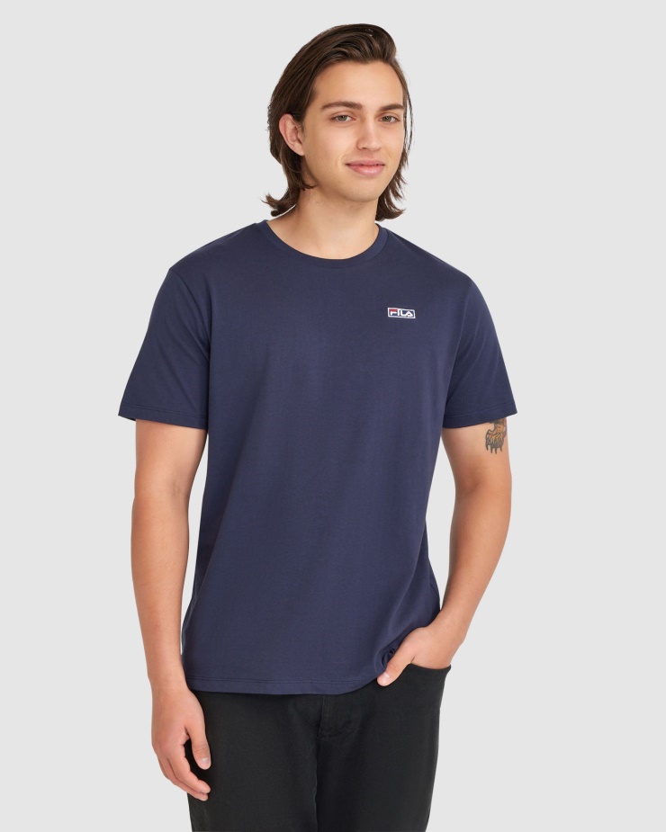 Pánské Triko Cian New Navy Fila