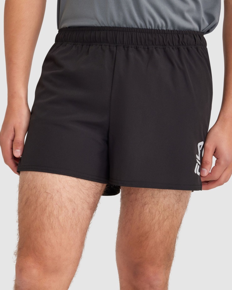 Pánské Caleb Run Short Fila Black