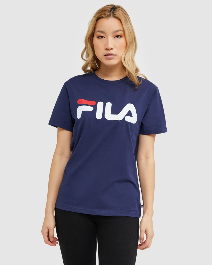 Fila Klasické Unisex Tričko Nové Námořnictvo