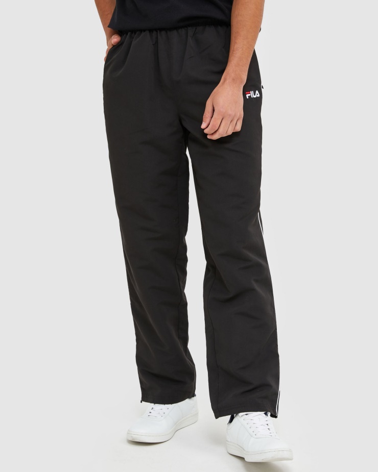 Fila Classic Pánské Kalhoty Z Mikrovlákna černé