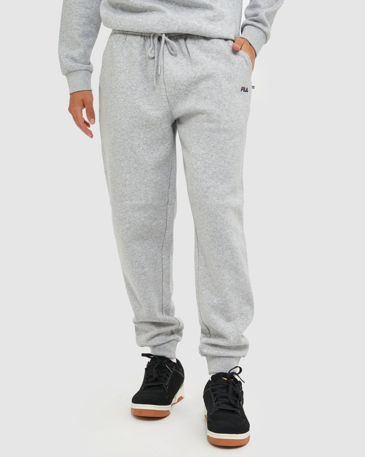 Fila Klasické Unisex Kalhoty Stříbrné Marle
