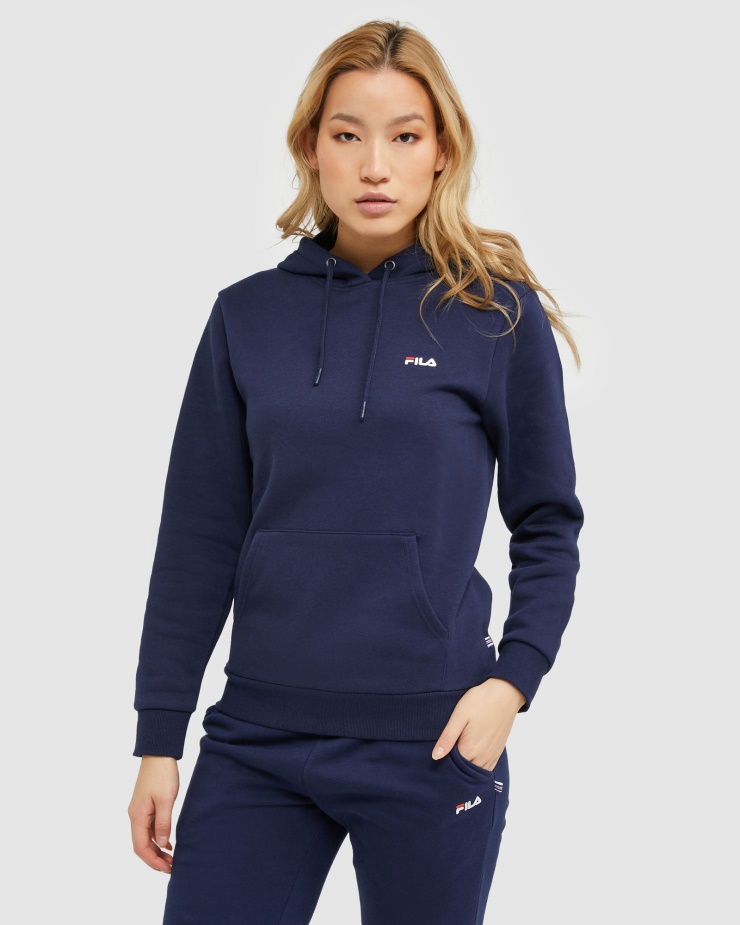 Klasická Unisex Kapuce 2 New Navy Fila