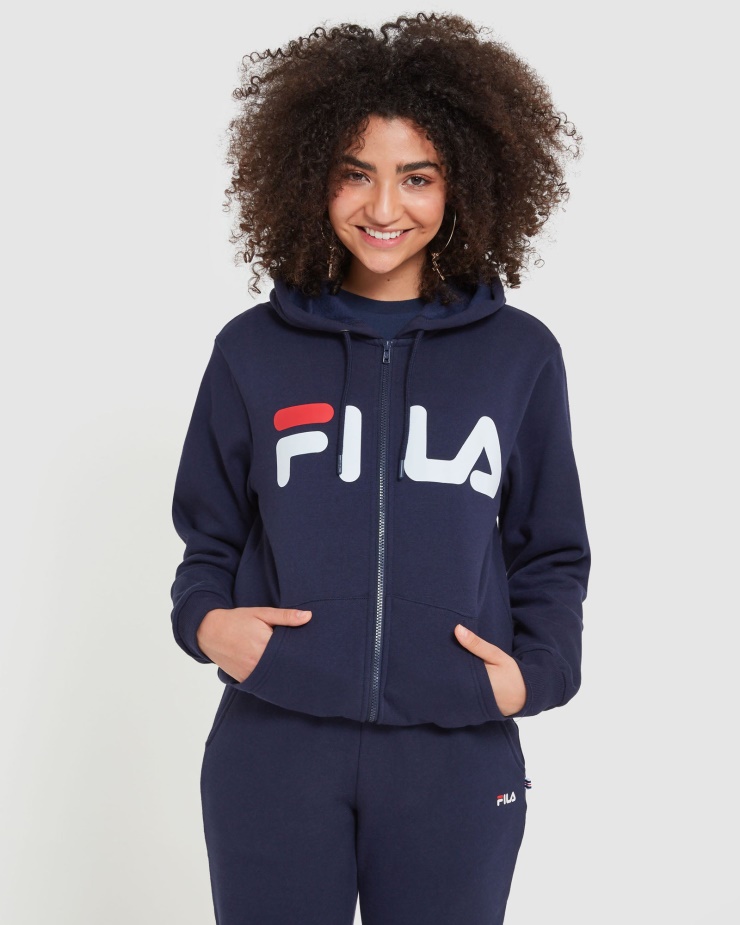 Nová Námořnická Klasická Unisex Bunda Na Zip Fila