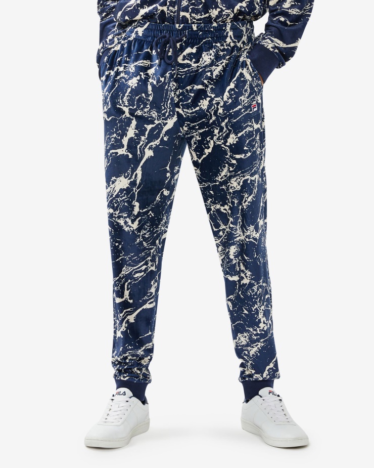 Unisex Aspen Kalhoty Fila Navy Marble