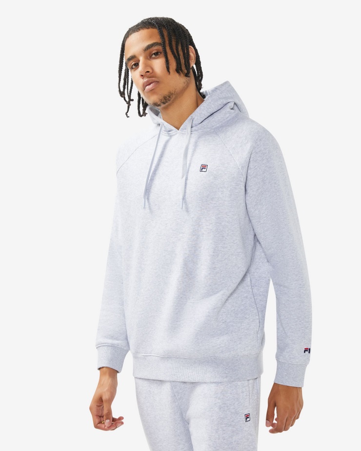 Unisex Odznak 3.0 Kapuce Fila Světle šedá Marle