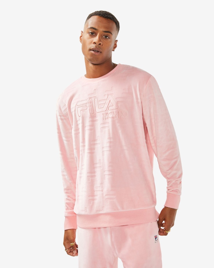 Unisex Osika Crew Fila Bledě Růže