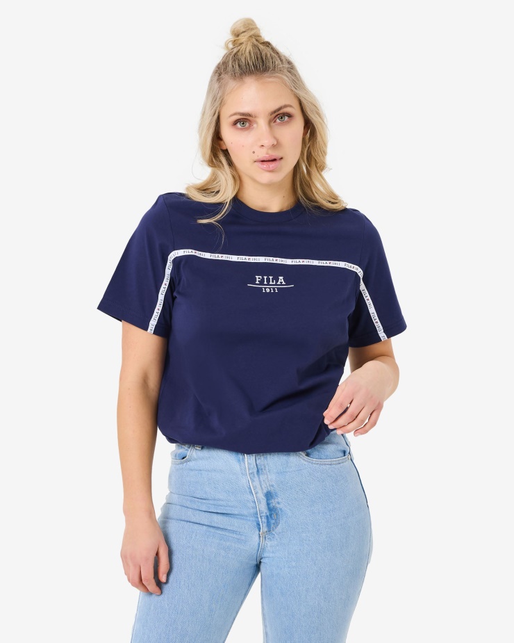 Unisex Městské Tričko Fila New Navy