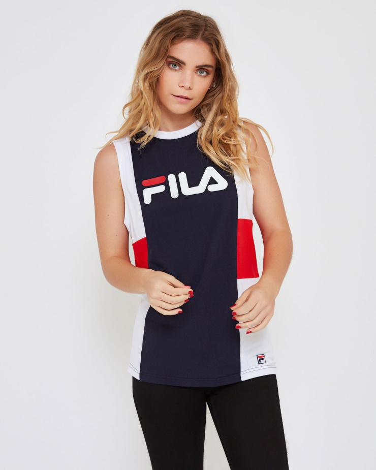 Fila Nový Námořnický Unisex Tank Verona
