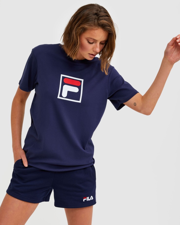 Nové Námořnické Unisex Altové Tričko Fila