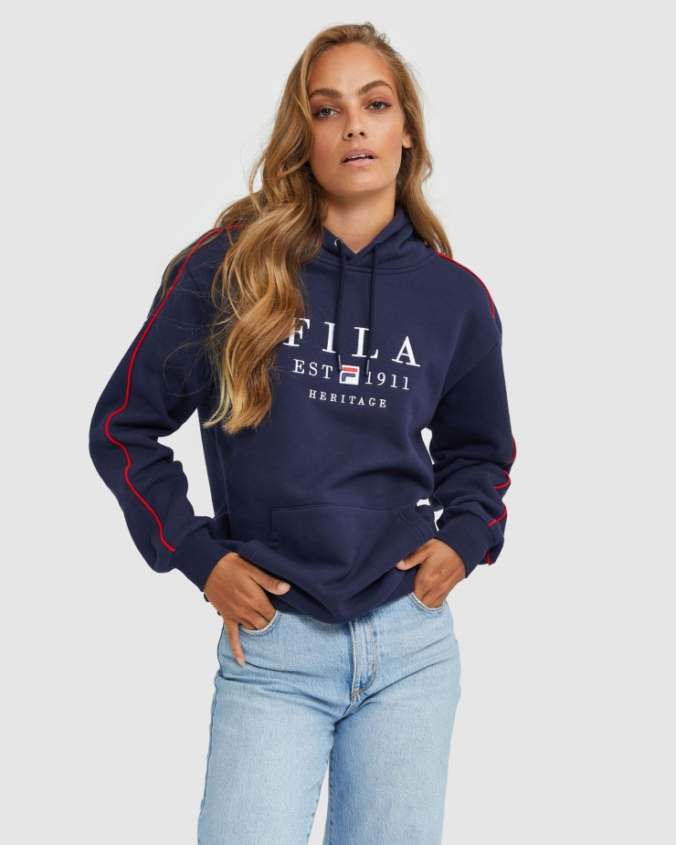 Nový Námořnický Unisex Dědictví Kapuce Fila