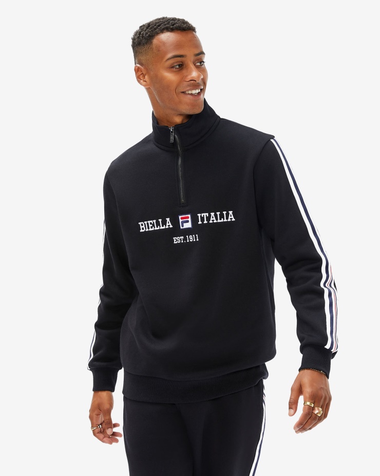 Pánské Aemero Qtr Zip Fila Black