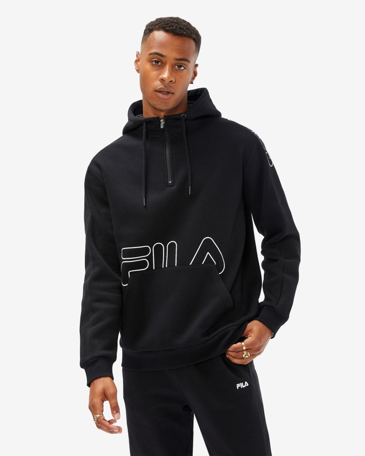 Pánská Jay Qtr Zip Fila černá