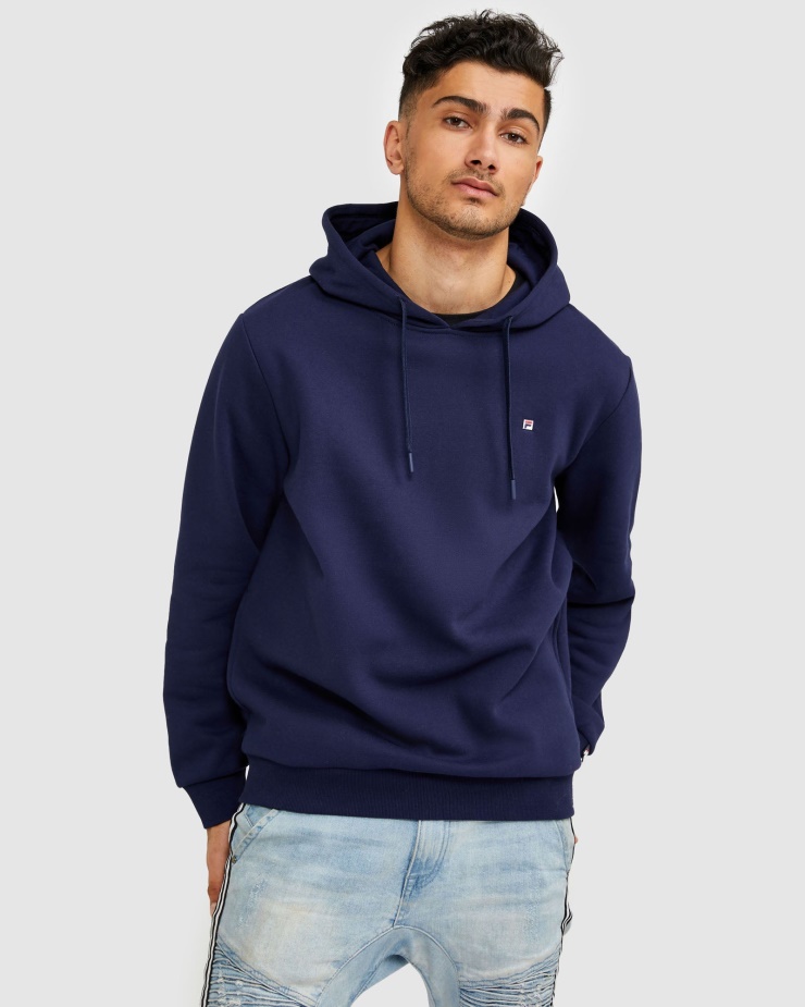 Unisex Odznak 2.0 Kapuce Fila New Navy