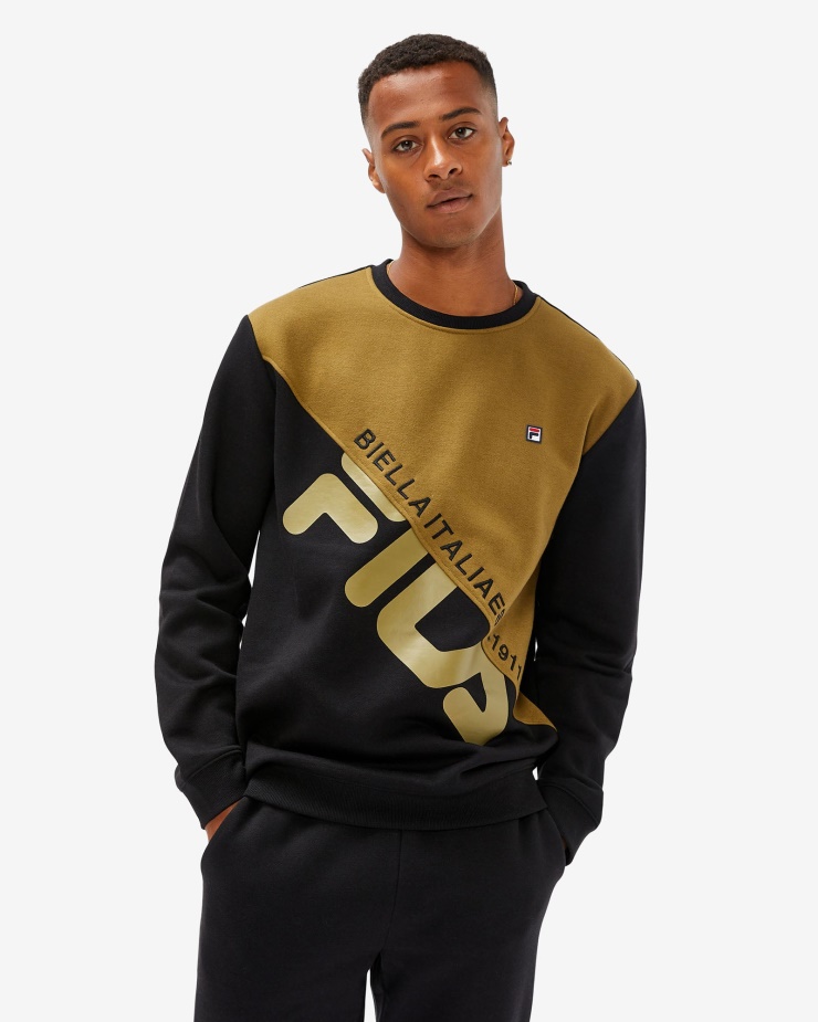 černá Fila Unisex Monaco Crew