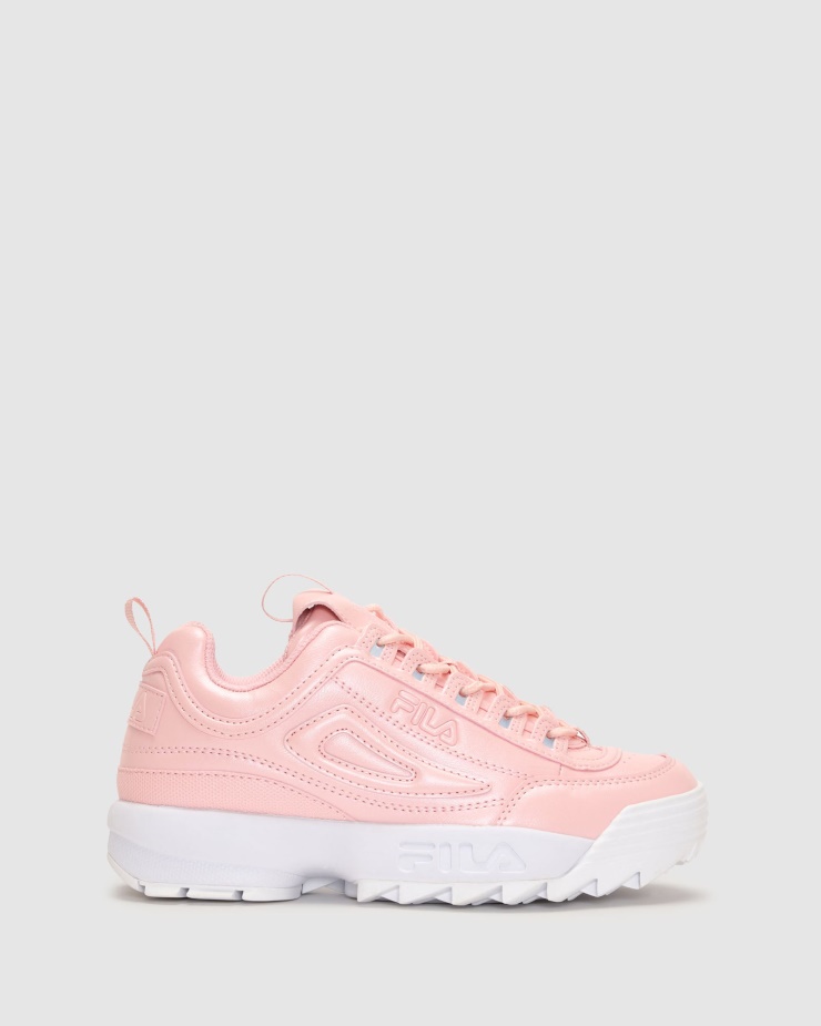 Rosquarz/rosquarz/white Fila Dámský Disruptor Ii Perleťový