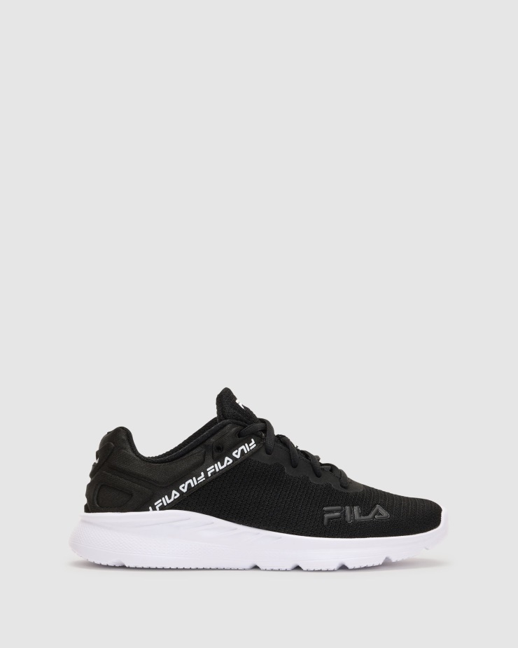 Black/black/white Fila Dámská Lightspin