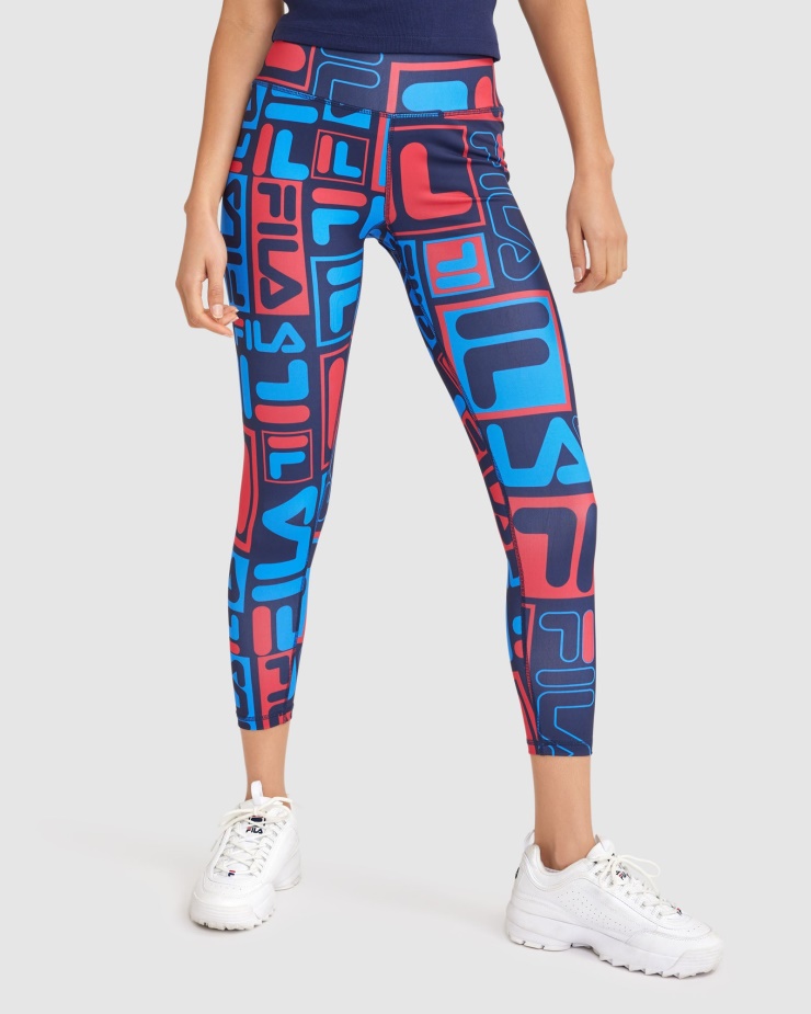 Fila Dámské Anja Punčocháče New Navy