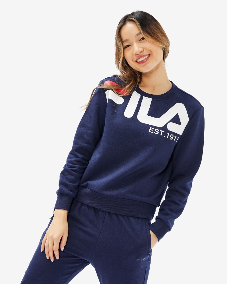 Dámská Grazia Crew Nová Námořnická Fila